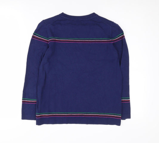 Womens UK Size XS Tommy Hilfiger Blue Pullover Jumper