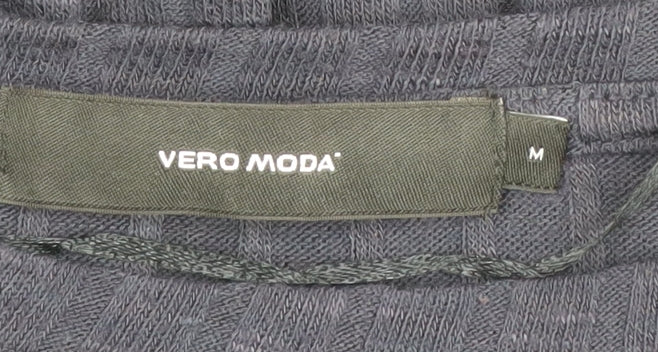 Womens UK Size M VERO MODA Blue Pullover Jumper
