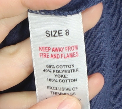 Womens UK Size 8 Falmer Heritage Blue Tank
