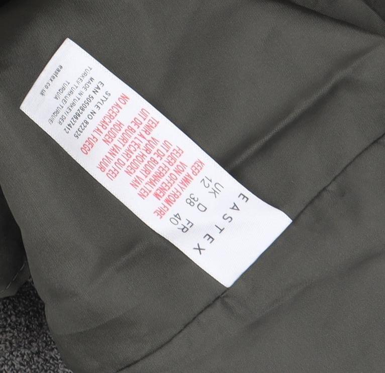 Eastex Women's Grey Tweed Midi Trumpet Skirt, Size 12