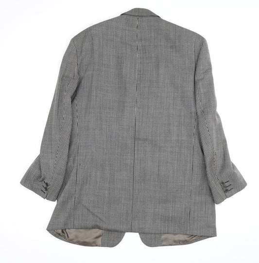 Mens UK Size 42 Van Gils Regular Grey Suit Jacket