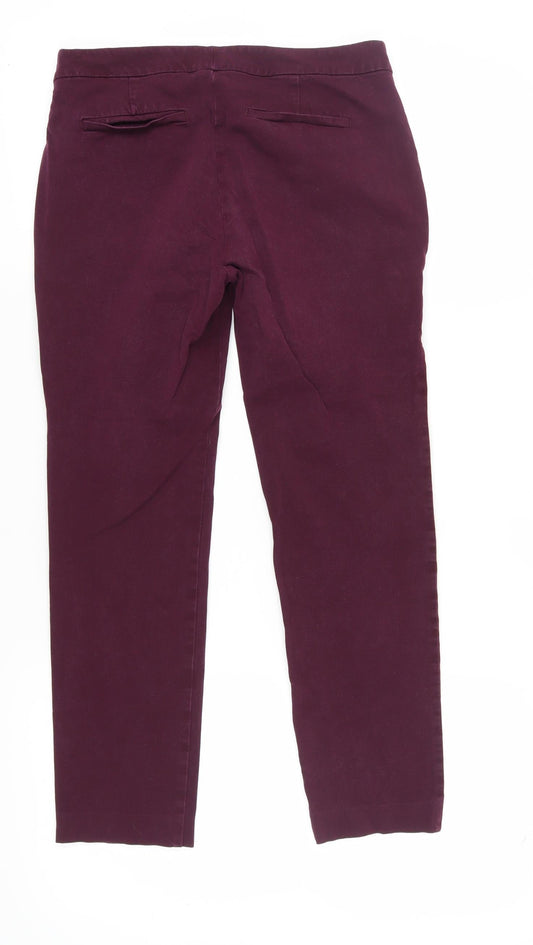 Lauren Ralph Lauren Women's Purple Chino Trousers