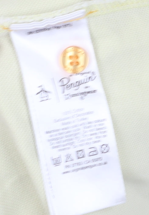 Original Penguin Beige Men's Polo, Size L