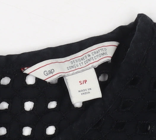 Gap Women's Black Sleeveless Blouse - S