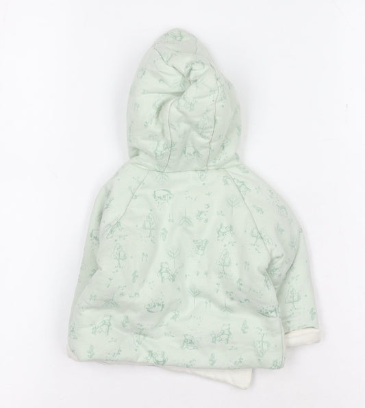 Disney Baby Green Jacket Winnie the Pooh 0-3 Months Unisex
