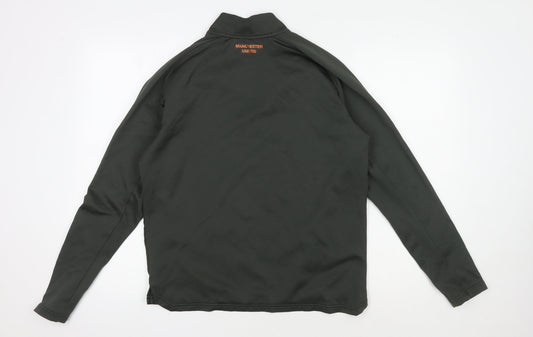 Adidas Green Manchester United Men's Pullover Sweatshirt