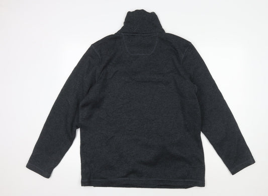 Mens UK Size L Maine New England Black Pullover Jumper