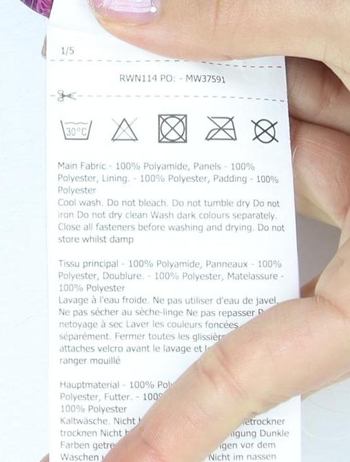 Regatta Women's Purple Puffer Jacket Size 10