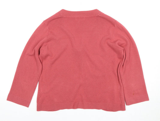 Womens UK Size 12 Per Una Pink Cardigan Jumper