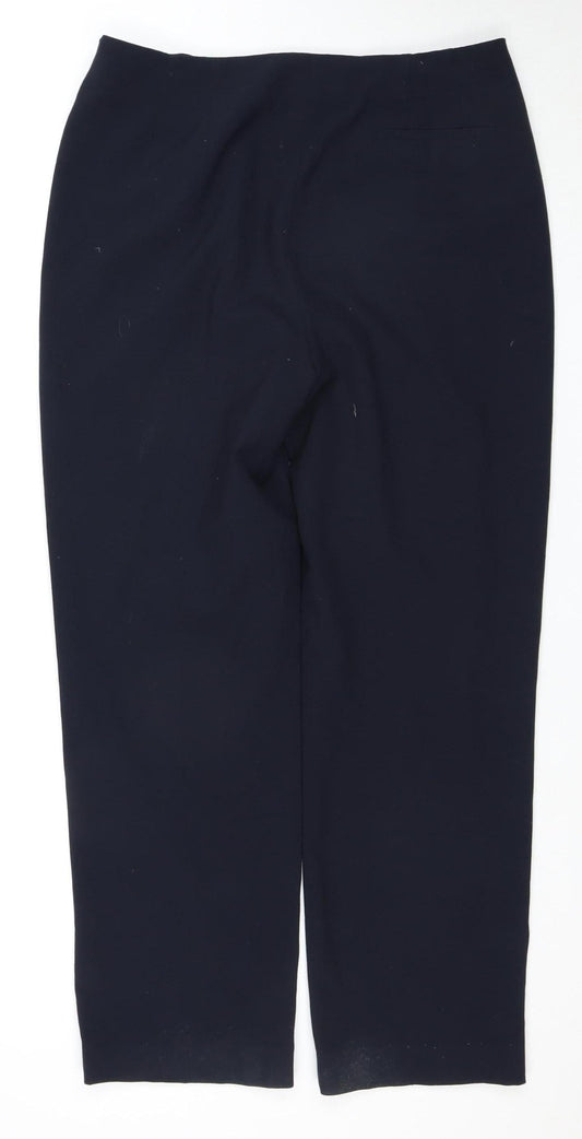 Lakeland Women's Black Straight Trousers Size 14