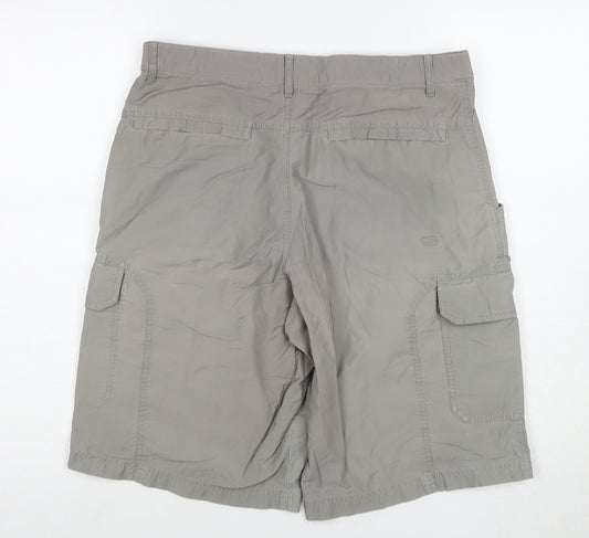 Marks and Spencer Men’s Beige Cargo Shorts, Size 34