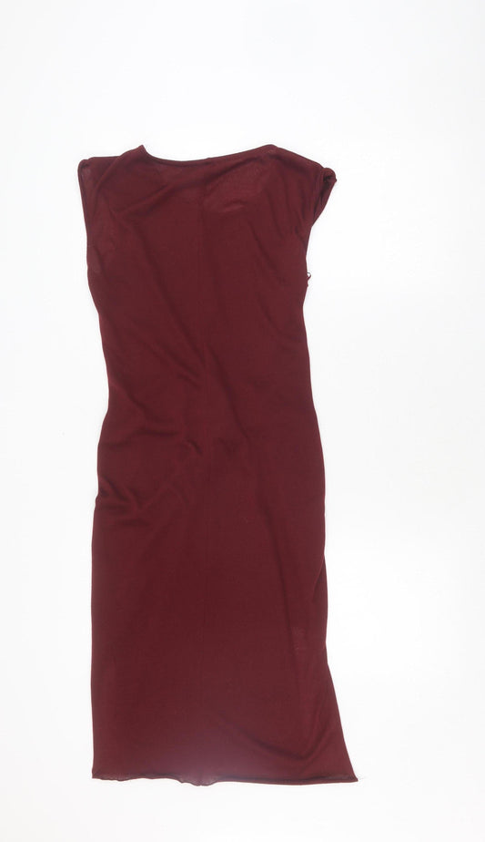 Firetrap Red Sleeveless Women's Dress - Size S