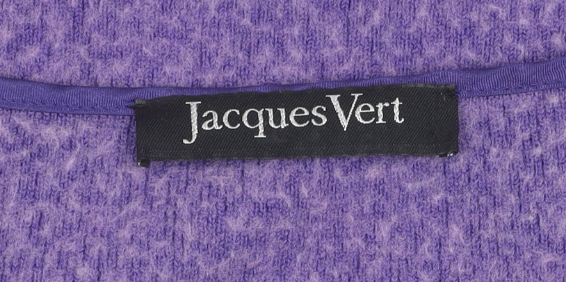 Womens UK Size L Jacques Vert Purple Blouse