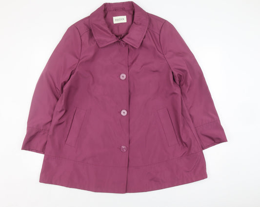 Eastex Women's Purple Mid-Length Coat Size 14