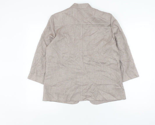 Eastex Women's Beige Suit Jacket Blazer Size 12
