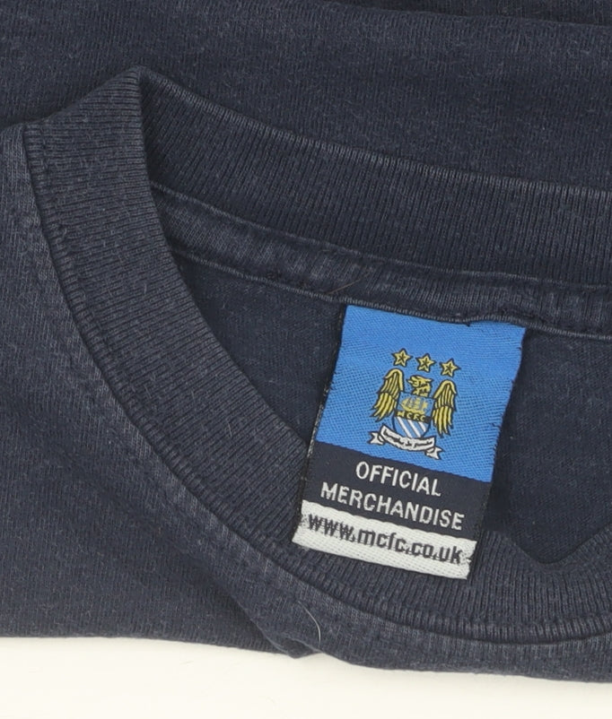 MCFC Boys Blue Graphic T-Shirt 5-6 Years