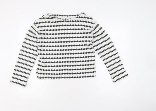 Womens UK Size S New Look Multicoloured Pullover Jumper
