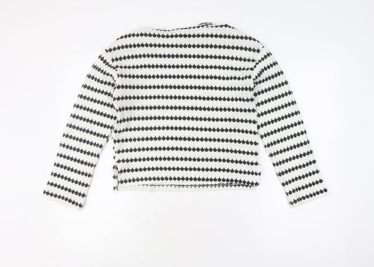 Womens UK Size S New Look Multicoloured Pullover Jumper