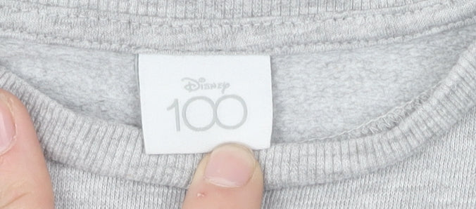 Disney Boys Grey Sweatshirt 2-3 Years Graphic Pullover