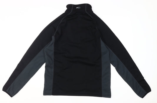 Mens UK Size L Mountain Life Black Pullover Sweatshirt