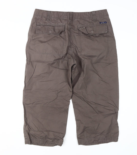 Ben Sherman Men's Brown Casual Trousers Size S