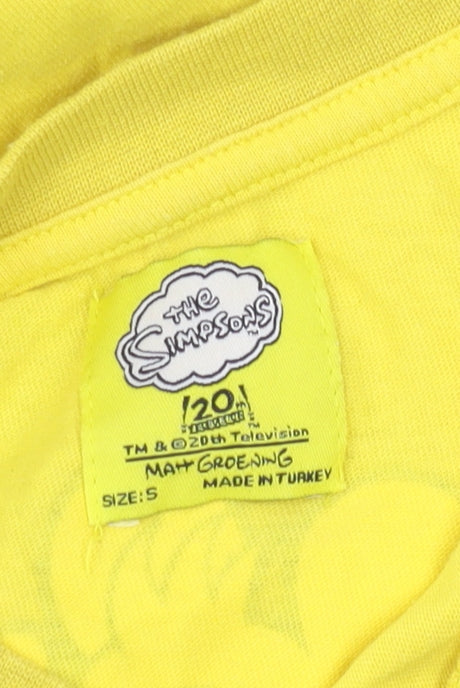 The Simpsons Men's Yellow Itchy & Scratchy T-Shirt - Size S