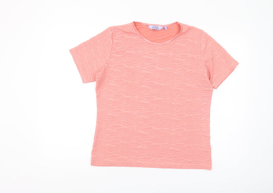 Womens UK Size S Honor Millburn Pink T-Shirt