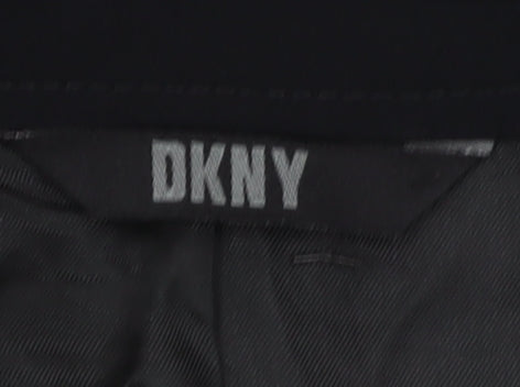 Mens UK Size 40 DKNY Regular Black Suit Jacket