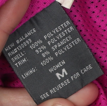 New Balance Women's Black Windbreaker Jacket, M