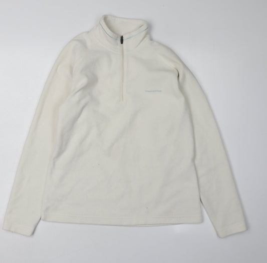 Womens UK Size 10 Craghoppers Ivory Pullover Sweatshirt