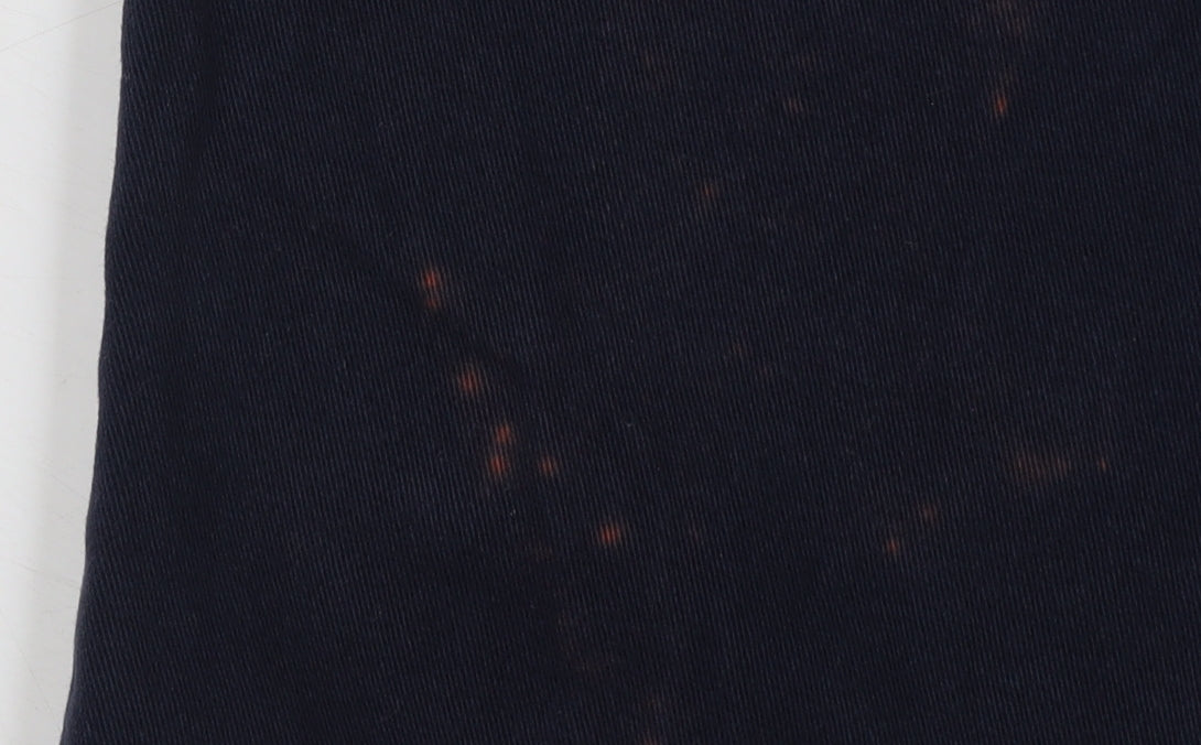 Steve & Barry's Men's Black Chino Trousers, Size 35, Cotton