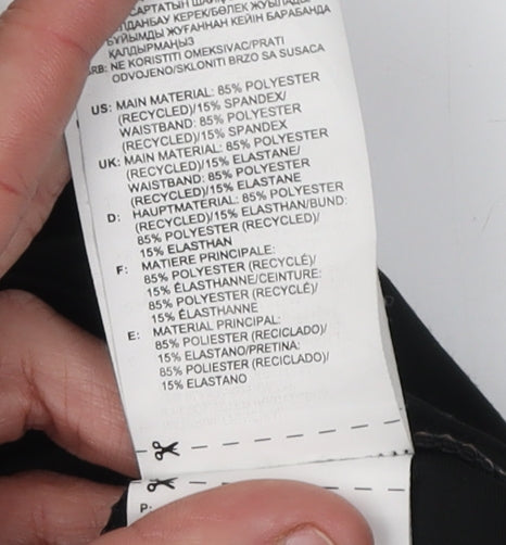 Reebok Women's Black XS Leggings Athleisure Yoga