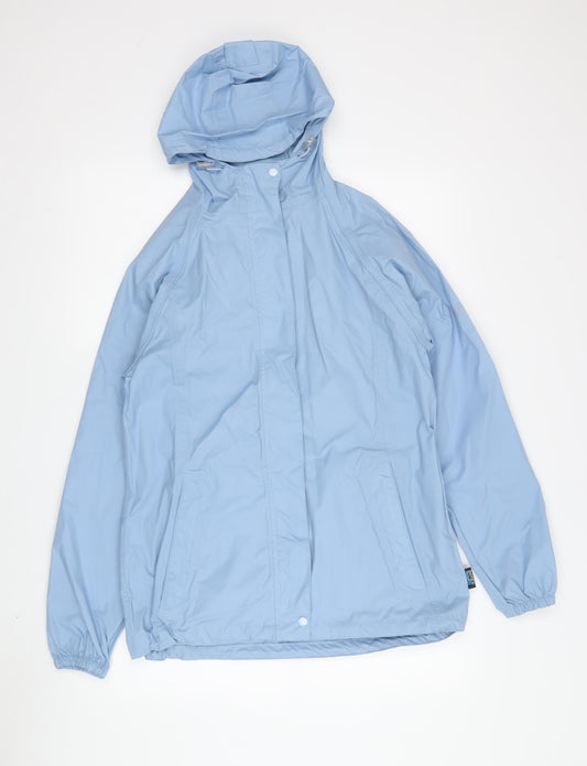 Womens UK Size 10 Regatta Blue Rain Coat