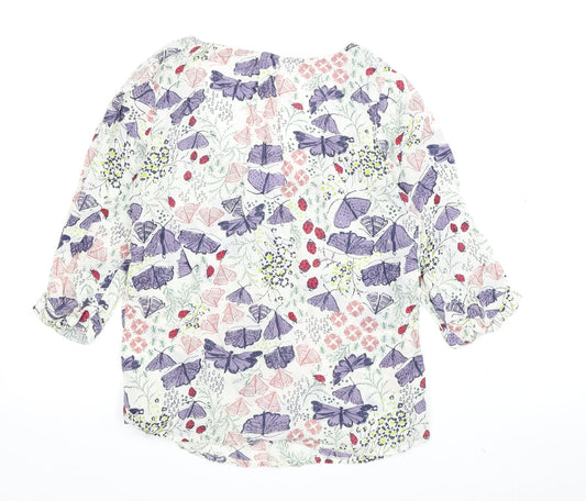 Womens UK Size M Joules Multicoloured Basic Blouse