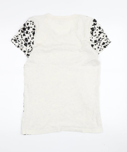 Womens UK Size M J.CREW Multicoloured Basic T-Shirt