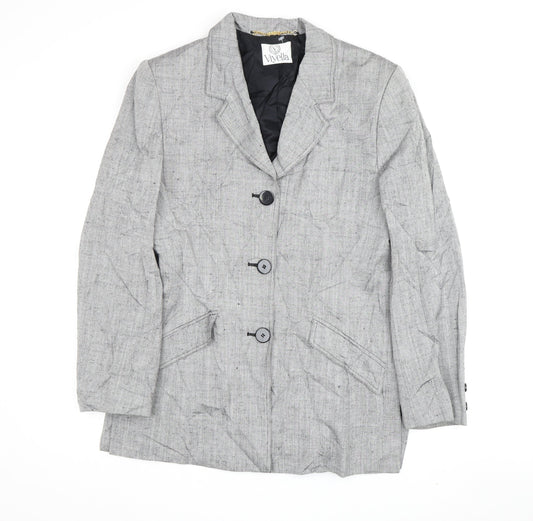Womens UK Size 12 Viyella Grey
