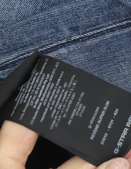 G-Star Raw Men's Blue Skinny Jeans Size 32