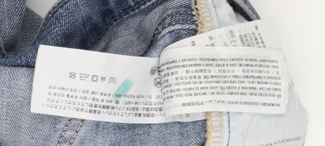 Abercrombie & Fitch Women's Blue Skinny Jeans - Size 4