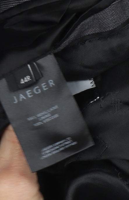 Mens UK Size 44 Jaeger Regular Grey Suit Jacket