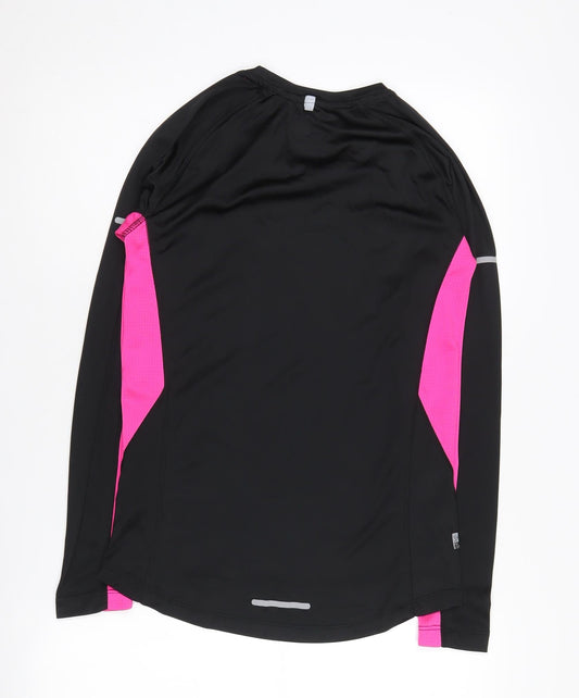 Karrimor Women's Black Running Long Sleeve T-Shirt, Size 12