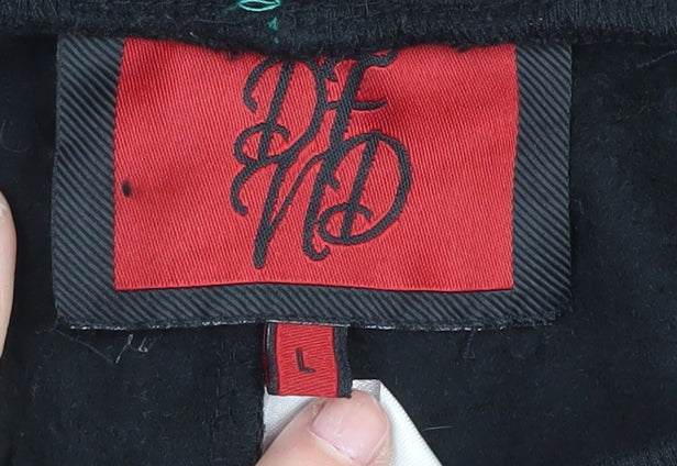 DFND Men's Black Sweat Shorts, Size L Casual Gym Wear