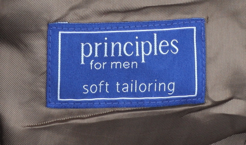 Mens UK Size 42 Principles Regular Brown Suit Jacket