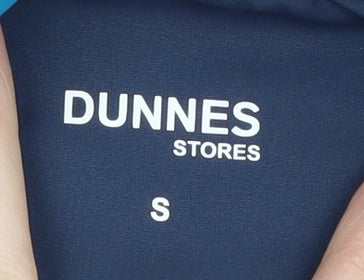 Mens UK Size S Dunnes Stores Blue Windbreaker Coat