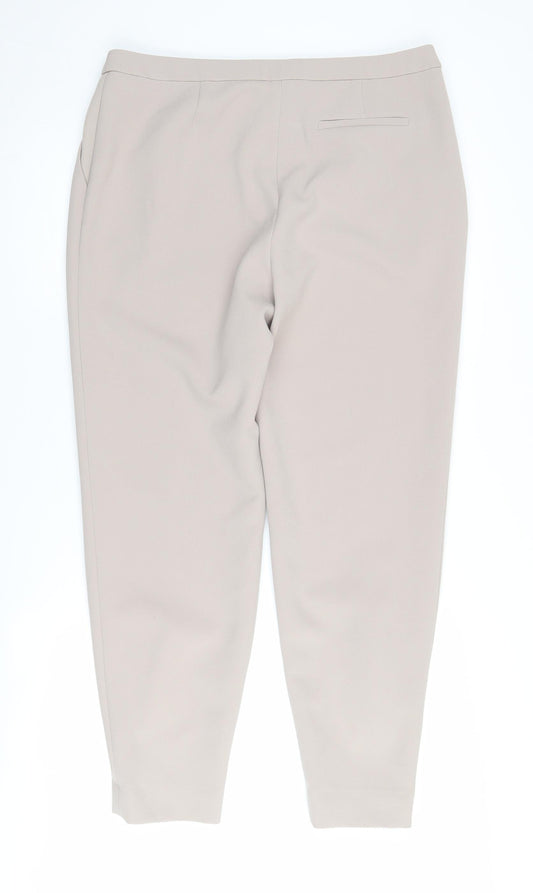 Autograph Women's Beige Trousers, Size 14, Business Casual