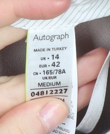 Autograph Women's Beige Trousers, Size 14, Business Casual