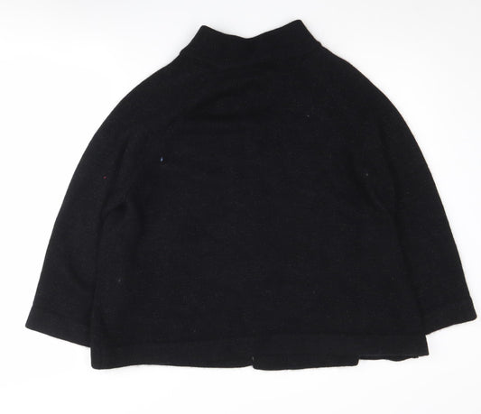 Evans Women Black Cape Jumper Size 20