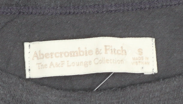 Abercrombie & Fitch Women's Grey Basic T-Shirt S