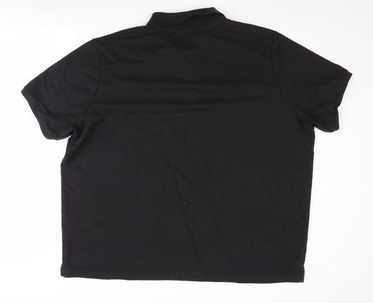 Slazenger Men's Black 3XL Polo Shirt