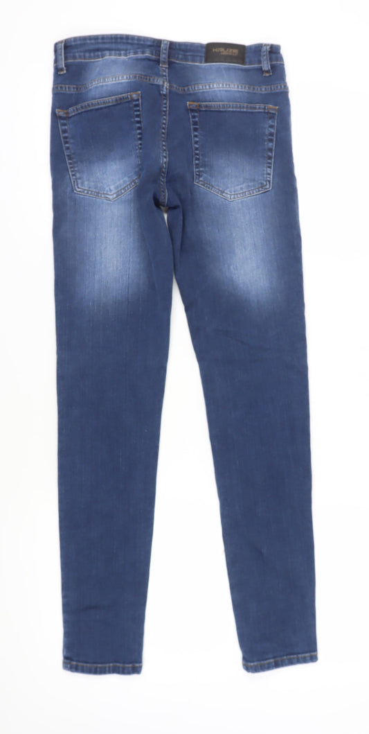 Kroze Men's Blue Skinny Jeans Size 32 - Classic Fit