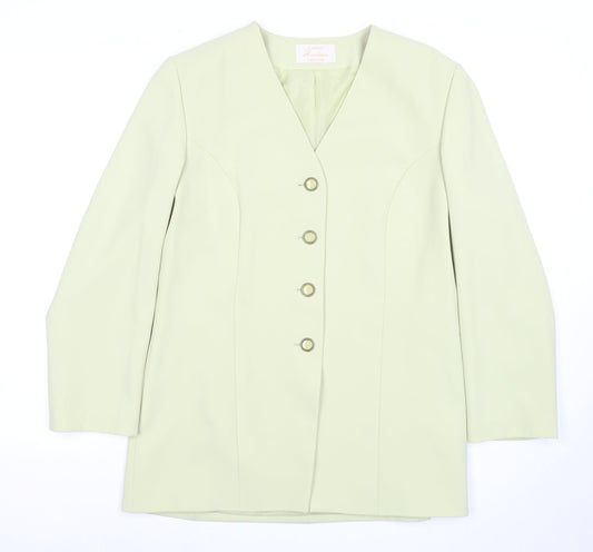Womens UK Size 12 Eastex Regular Green Suit Jacket